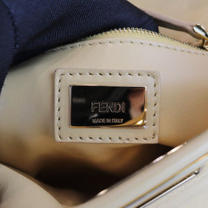 Peekaboo Iconic Satchel Mini Nappa Beige GHW