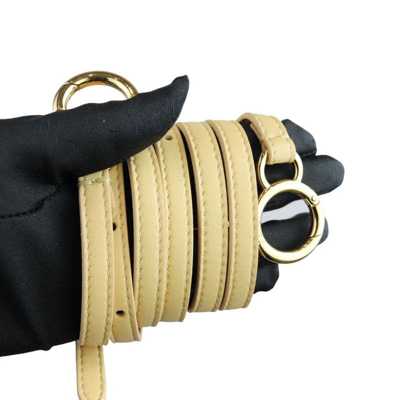 Peekaboo Iconic Satchel Mini Nappa Beige GHW