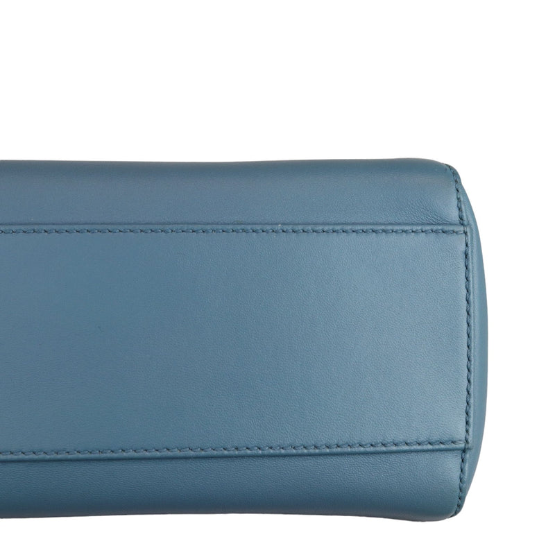 Peekaboo Iconic Satchel Mini Nappa Light Blue GHW