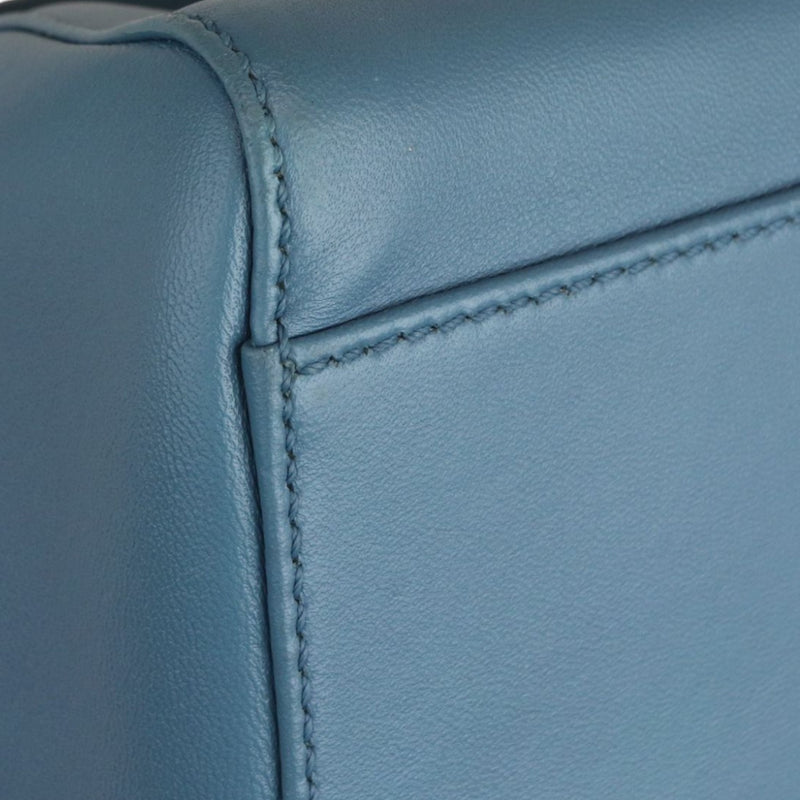Peekaboo Iconic Satchel Mini Nappa Light Blue GHW