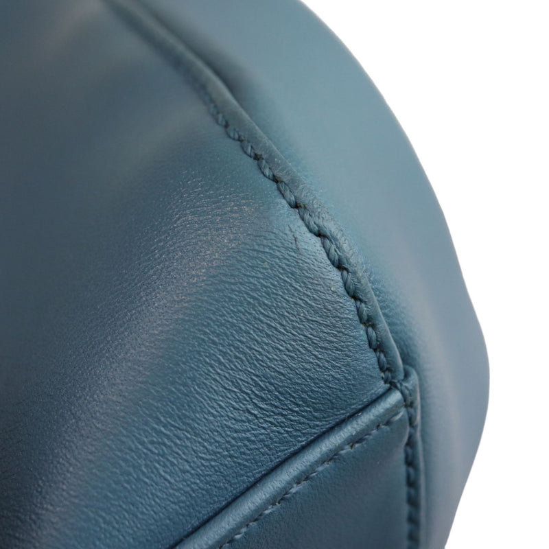 Peekaboo Iconic Satchel Mini Nappa Light Blue GHW