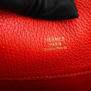 So Kelly 22 Togo Calfskin Red GHW