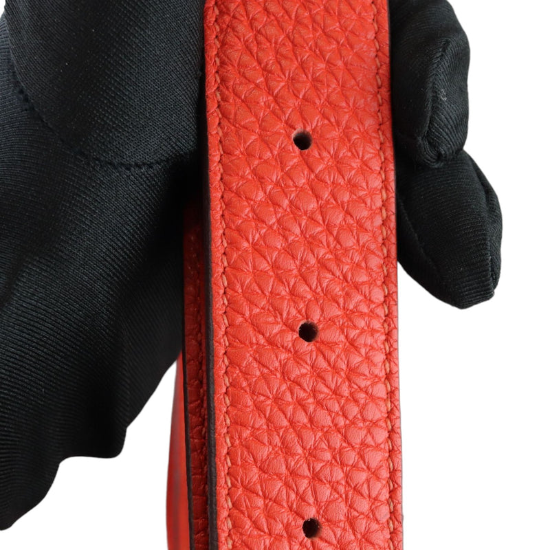 So Kelly 22 Togo Calfskin Red GHW