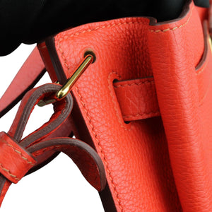 So Kelly 22 Togo Calfskin Red GHW