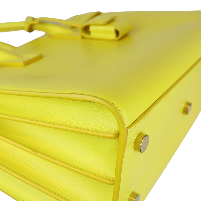 Baby Sac De Jour Calfskin Leather Yellow GHW