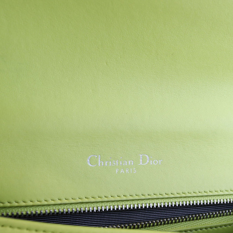 Diorama Flap Medium Calfskin Yellow SHW