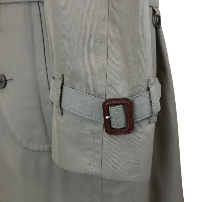 Trench Coat Cotton Polyester Khaki Size XS
