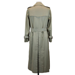 Trench Coat Cotton Polyester Khaki Size XS