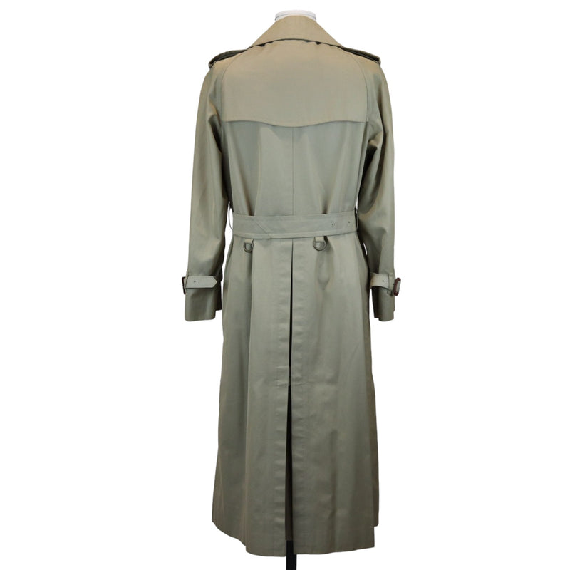 Trench Coat Cotton Polyester Khaki Size XS