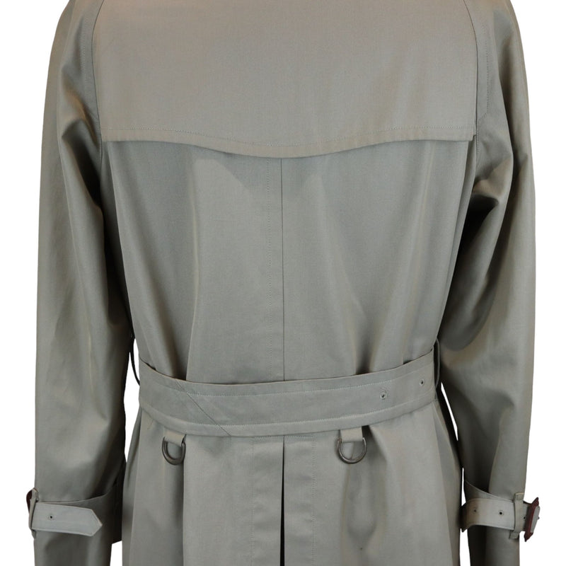 Trench Coat Cotton Polyester Khaki Size XS