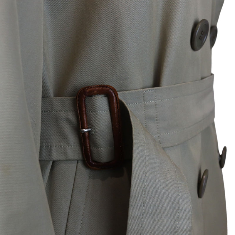 Trench Coat Cotton Polyester Khaki Size XS