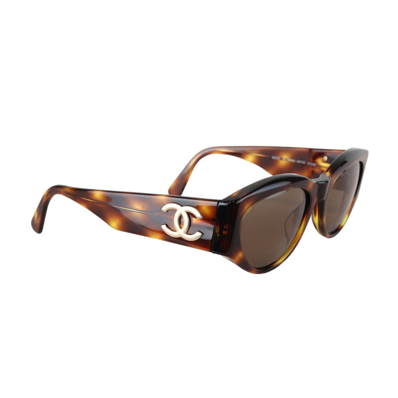 Tortoise Shell CC Sunglasses Brown GHW