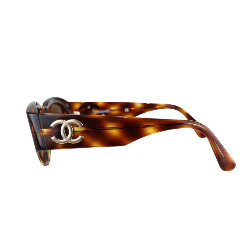 Tortoise Shell CC Sunglasses Brown GHW