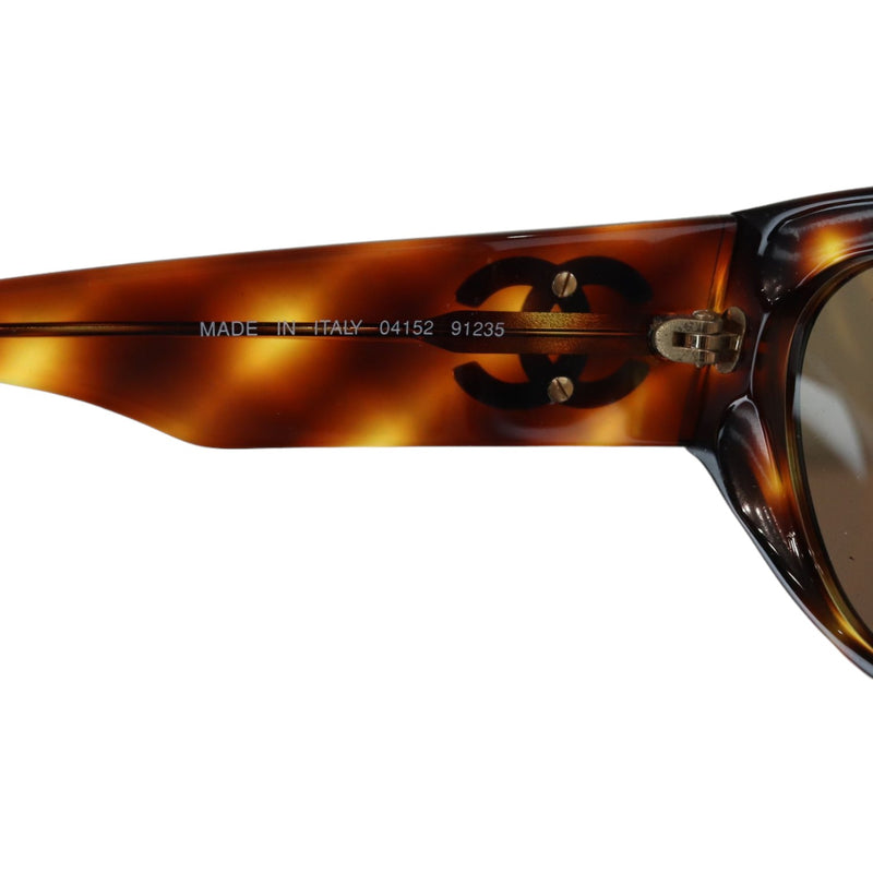 Tortoise Shell CC Sunglasses Brown GHW