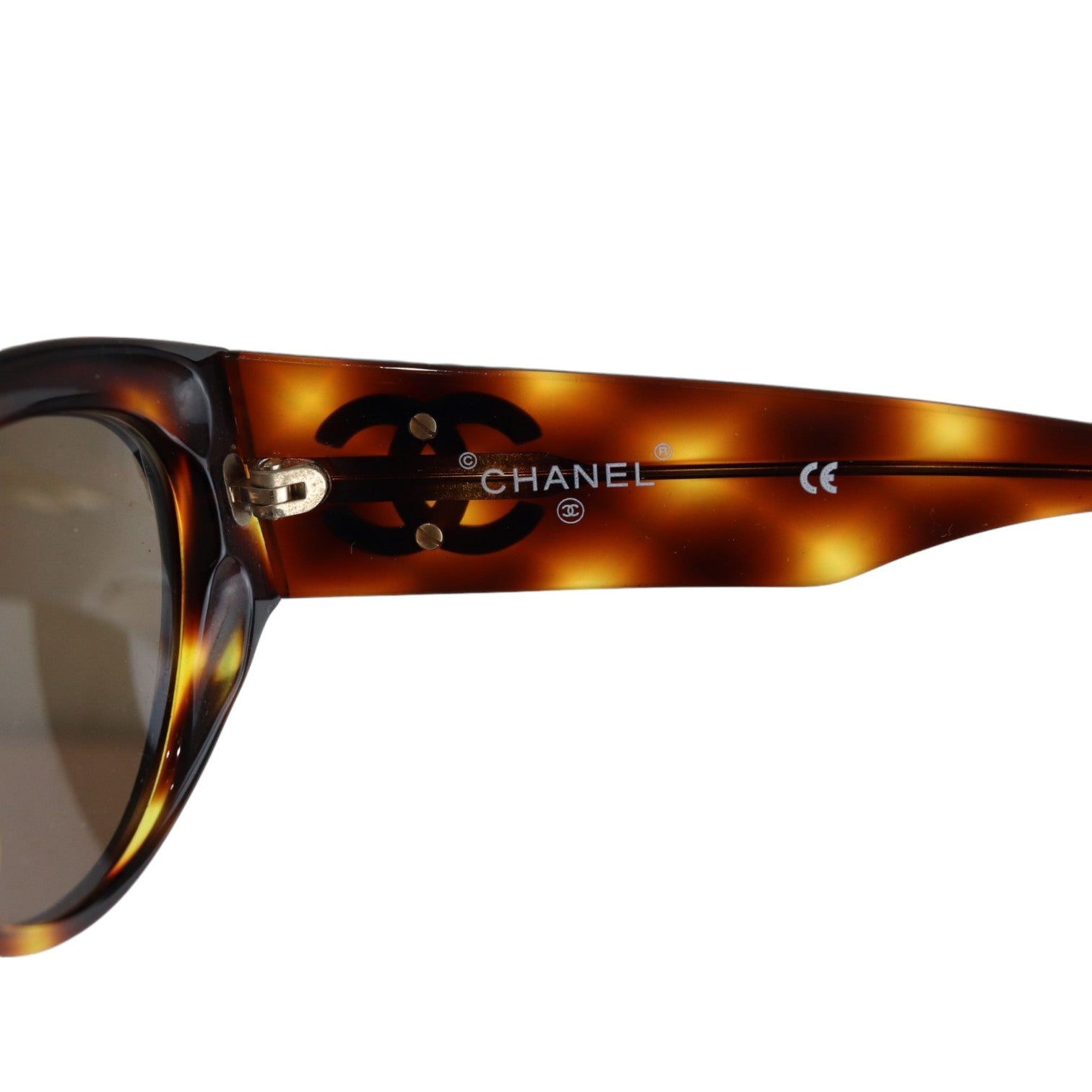 Chanel Tortoise Shell CC Sunglasses Brown GHW – Bag Religion