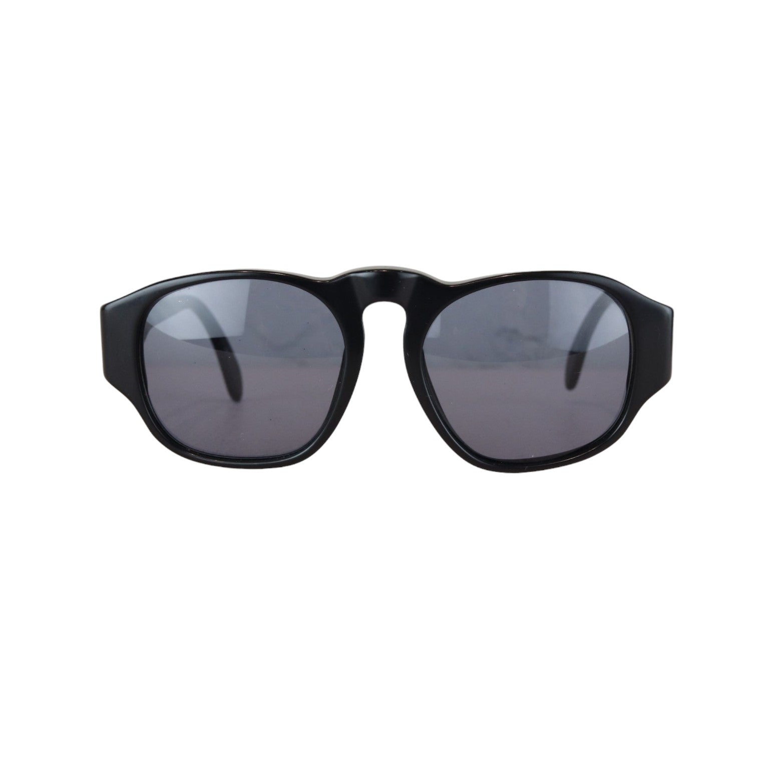 Chanel Vintage Gold CC Logo Sunglasses Black GHW – Bag Religion