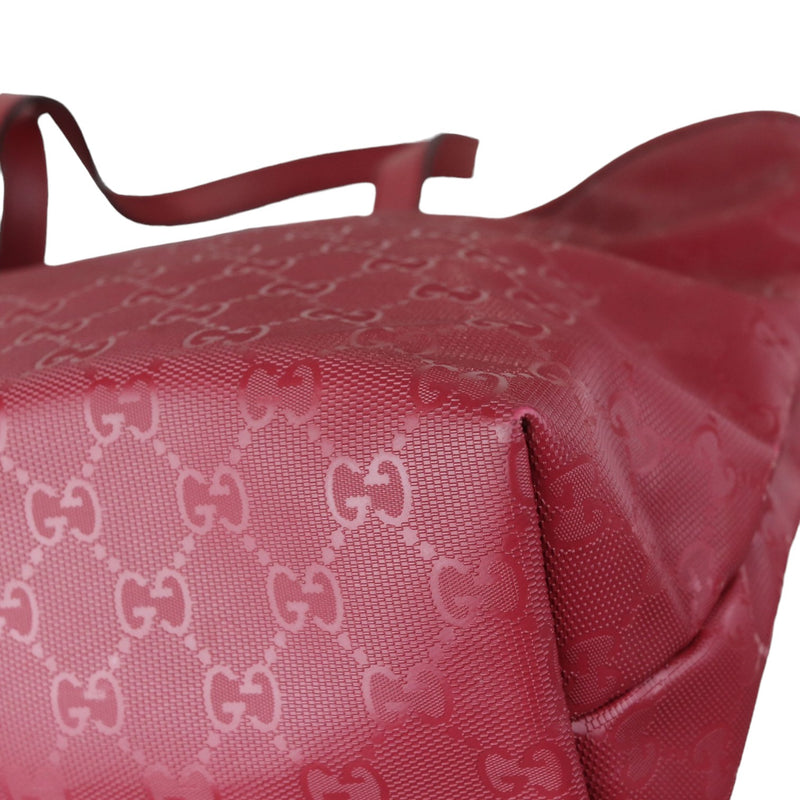 Zippered Shopping Tote Medium Imprime Monogram Pink
