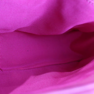 19 Flap Small Lambskin Quilted Pink MHW
