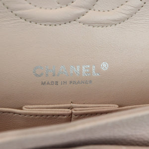 Double Flap Medium Caviar Quilted Light Pink SHW