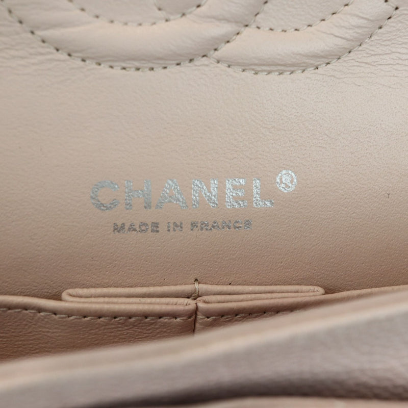 Double Flap Medium Caviar Quilted Light Pink SHW
