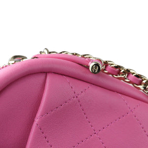 Casual Trip Camera Case Large Goatskin Pink GHW
