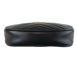 Marmont Belt Bag Calfskin Black GHW Size 85