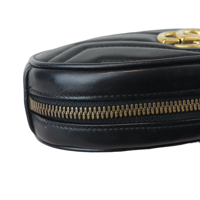 Marmont Belt Bag Calfskin Black GHW Size 85
