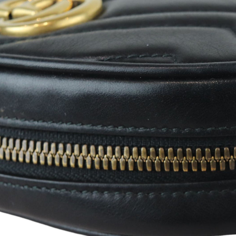 Marmont Belt Bag Calfskin Black GHW Size 85