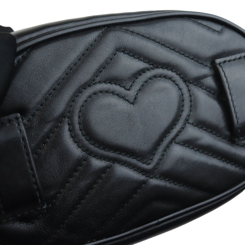 Marmont Belt Bag Calfskin Black GHW Size 85
