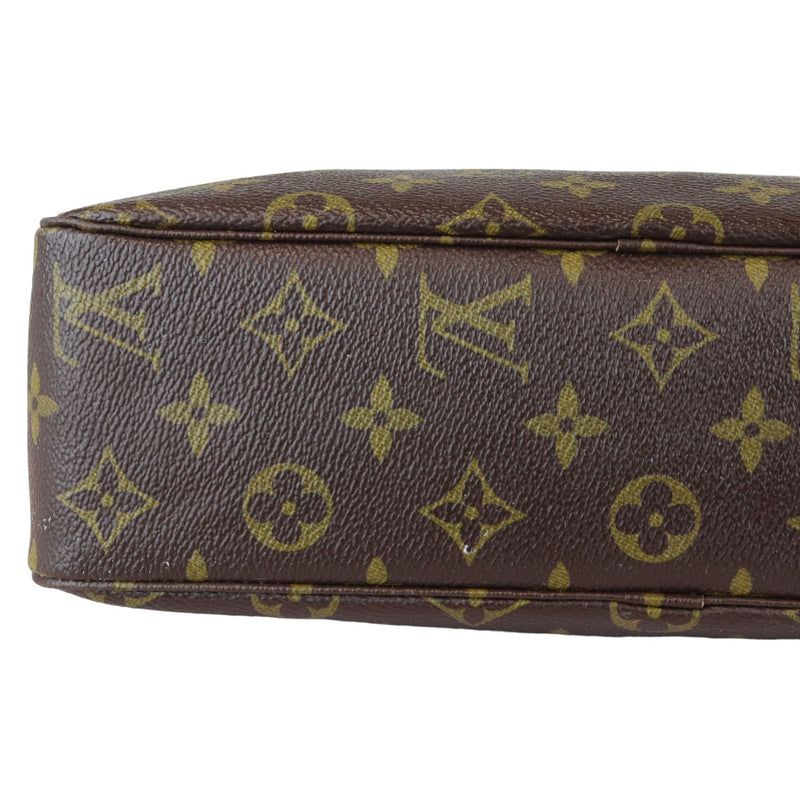 Toilette 28 Monogram Trousse Brown