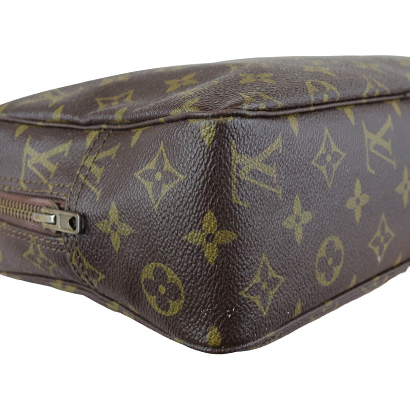 Toilette 28 Monogram Trousse Brown