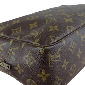 Toilette 28 Monogram Trousse Brown