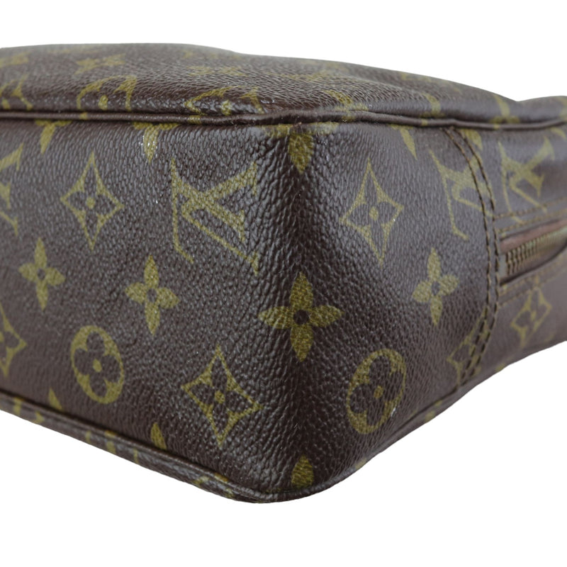 Toilette 28 Monogram Trousse Brown
