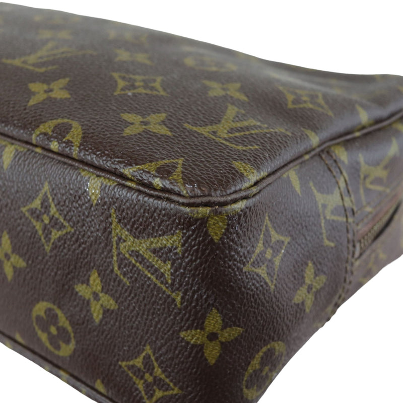 Toilette 28 Monogram Trousse Brown