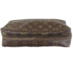 Toilette 28 Monogram Trousse Brown