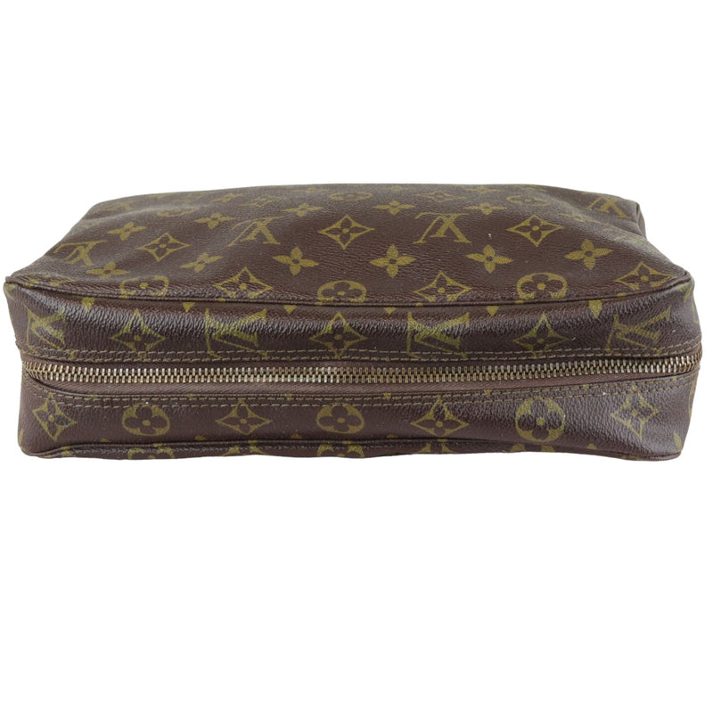 Toilette 28 Monogram Trousse Brown