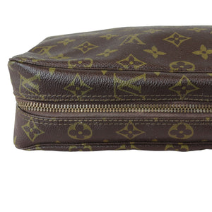 Toilette 28 Monogram Trousse Brown