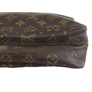 Toilette 28 Monogram Trousse Brown