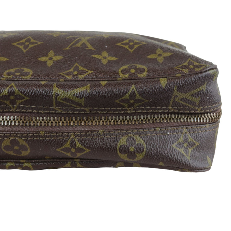 Toilette 28 Monogram Trousse Brown