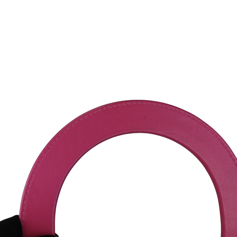 Lady Dior Medium Lambskin Cannage Pink SHW