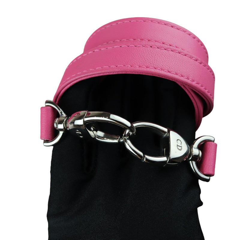Lady Dior Medium Lambskin Cannage Pink SHW