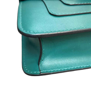 Serpenti Forever Crossbody Calfskin Green GHW