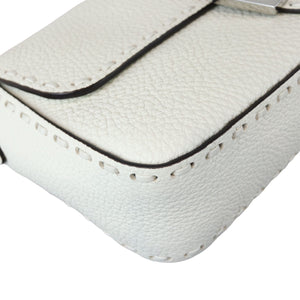 Selleria Baguette Shoulder Calfskin leather White SHW
