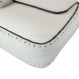 Selleria Baguette Shoulder Calfskin leather White SHW