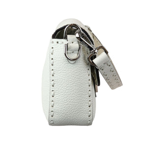 Selleria Baguette Shoulder Calfskin leather White SHW