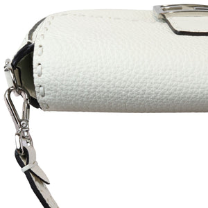 Selleria Baguette Shoulder Calfskin leather White SHW