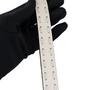 Selleria Baguette Shoulder Calfskin leather White SHW