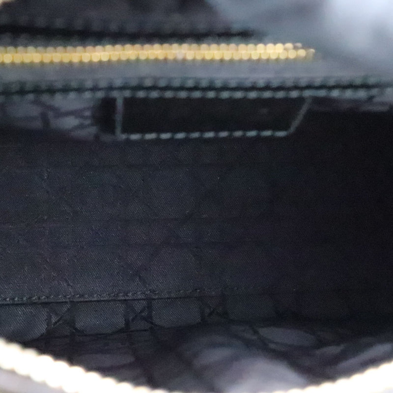 Lady Dior Medium Patent Black GHW