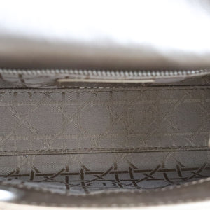 Lady Dior Mini Metallic Lambskin Cannage Gold SHW