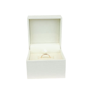 1895 Wedding Band Ring 18K Yellow Gold Diamond Size 47